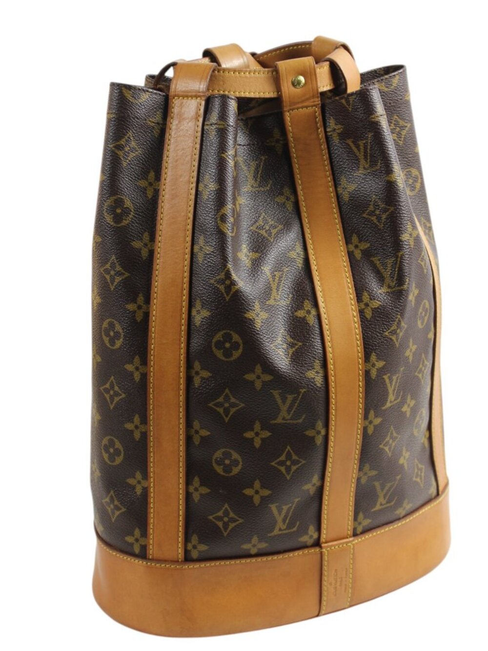 Louis Vuitton Randonnée PM Monogram Coated Canvas Bucket Style Backpack - Picture 8 of 15